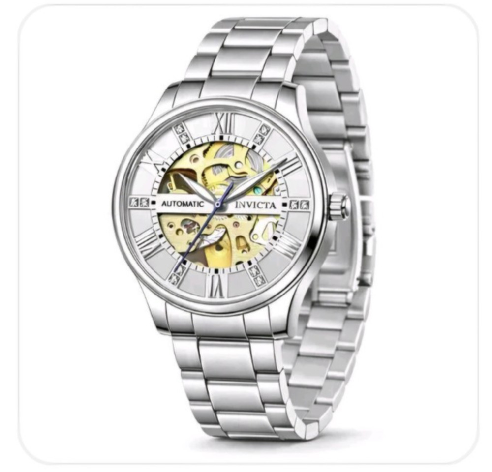69117 - Invicta Objet D Art Automatic Men's Watch w/ Skeleton Dial - 40mm